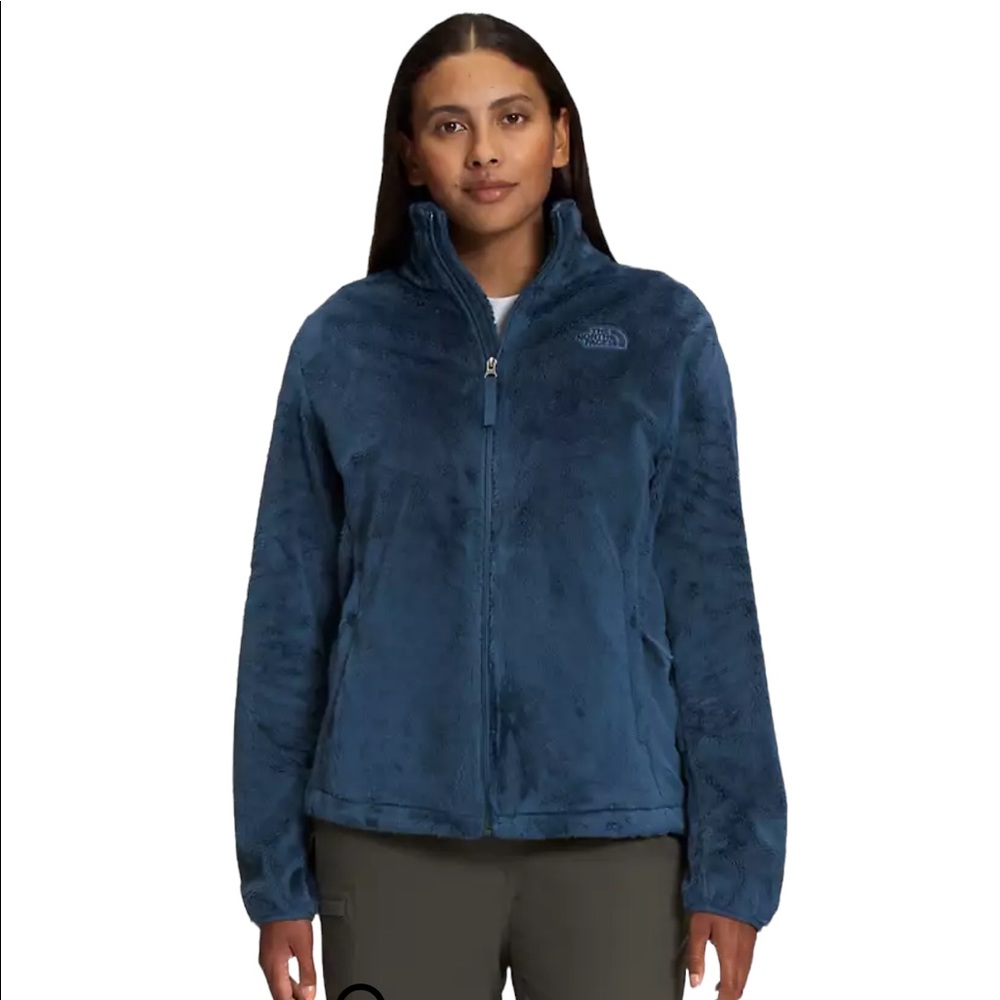 North Face Purple Longsleeve Zip Up Jacket
